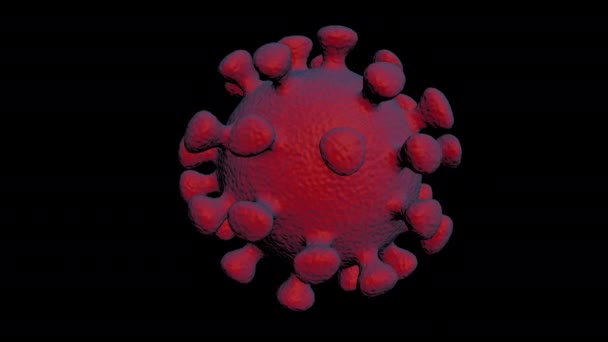 COVID-19 vírus mikroorganizmusok - Felvétel, videó