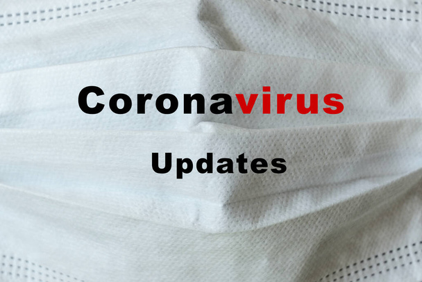 Тема coronavirus update news concept pandemic spread of covid-19
 - Фото, изображение