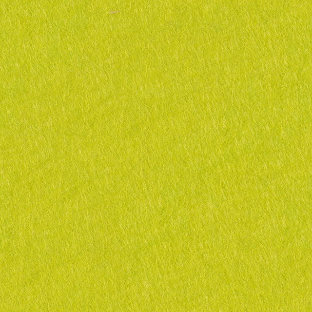 Yellow felt texture for design. Seamless square background, tile ready. - Photo, Image