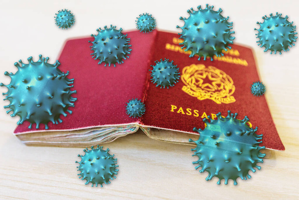 Paszport Coronavirus Covid-19 - Zdjęcie, obraz