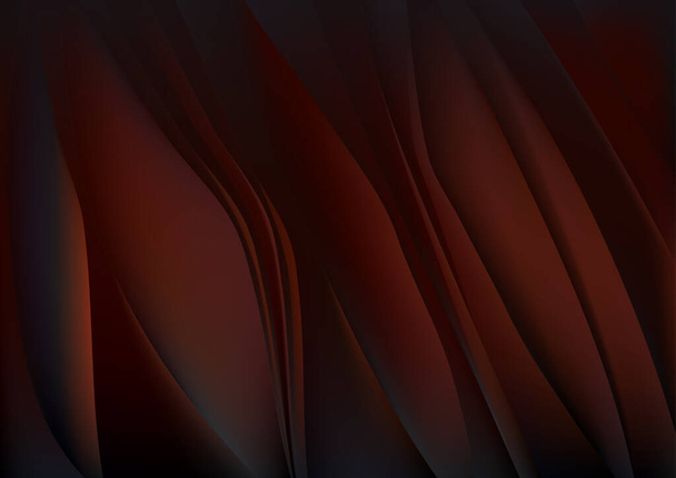 Piros narancs sima háttér vektor Illusztráció tervezés Gyönyörű elegáns sablon grafika kép - Vektor, kép