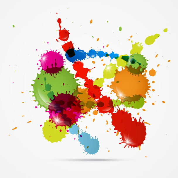 Colorful Blots - Vektor, obrázek