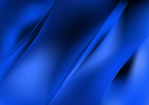 Blauw Elektrische Blauw Mooie Achtergrond Vector Illustratie Ontwerp Mooie elegante Template grafische afbeelding - Vector, afbeelding