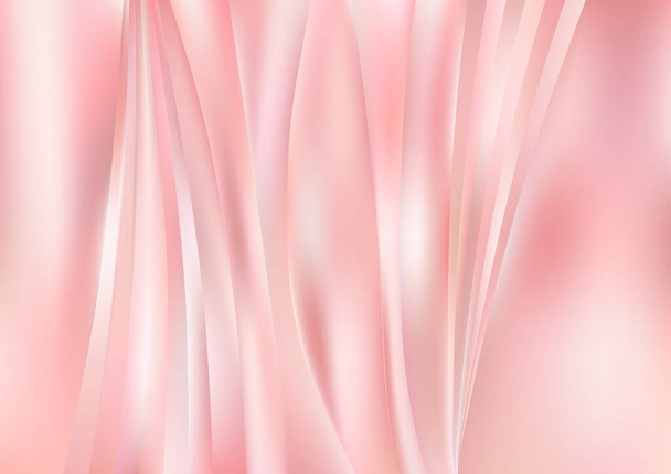 Pink Close Up Concept Tło Wektor Ilustracja Projekt Piękny elegancki szablon grafika obraz - Wektor, obraz