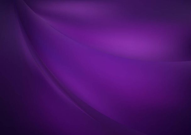 Violet Purple Concept Background Vector Illustration Design Beautiful elegant Template graphic art image - Vector, Image