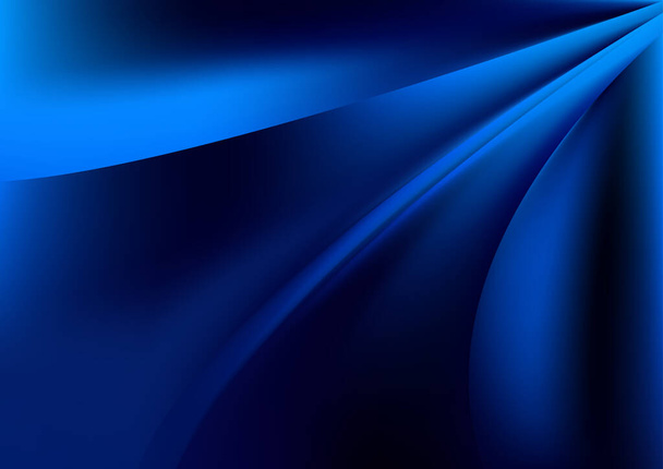 Blau Kobalt Blau Mehrfarbiger Hintergrund Vektor Illustration Design Schöne elegante Vorlage Grafik Bild - Vektor, Bild