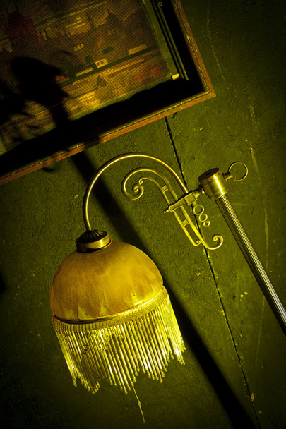 Retro metal decorative lamp - Fotoğraf, Görsel