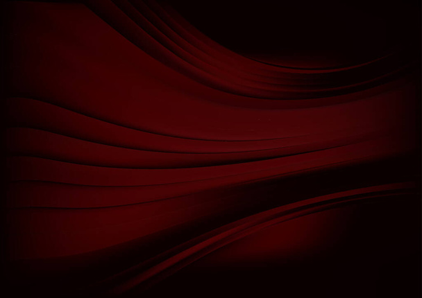 Red Maroon Dynamic Background Vector Illustration Design Beautiful elegant Template graphic art image - Vector, Image