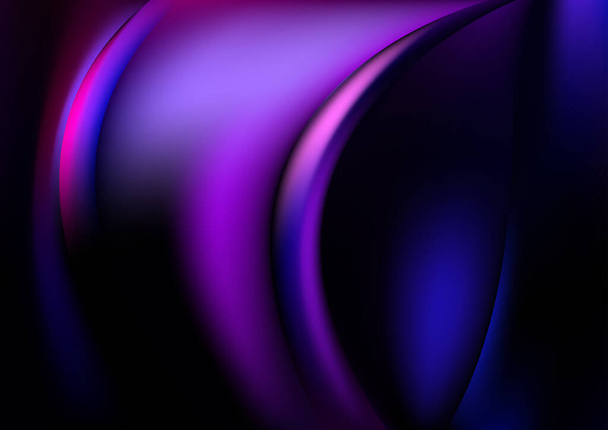 青紫多色背景ベクトルイラストデザイン美しいエレガントなテンプレートグラフィックアートイメージ - ベクター画像