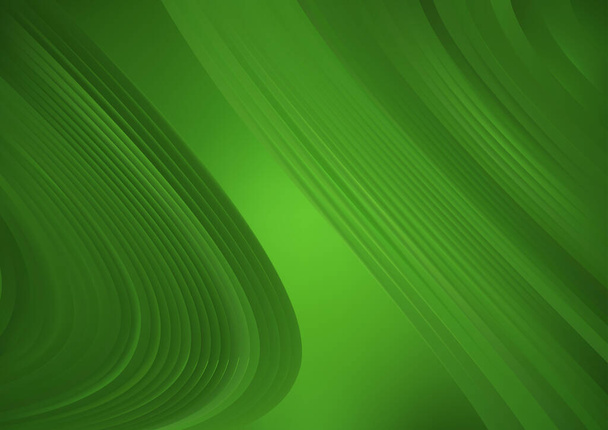 Línea verde Fondo futurista Vector Ilustración Diseño Hermosa elegante Plantilla imagen de arte gráfico
 - Vector, imagen