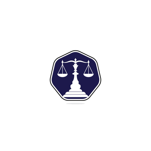 Law and Attorney Logo Design. Law firm and office vector logo design. - Vector, Image