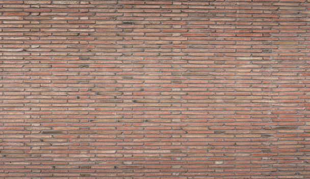 Ściana z cegły brązowej, bezszwowa - Zdjęcie, obraz