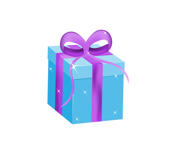 Isolated gift box - Vector, afbeelding