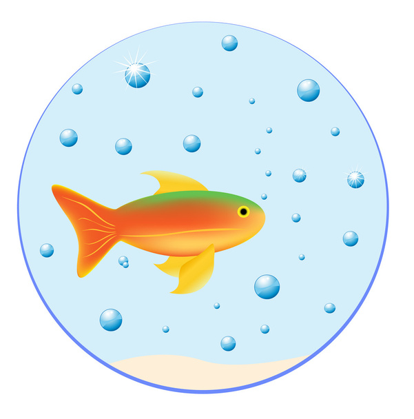 Pesce d'oro
 - Vettoriali, immagini
