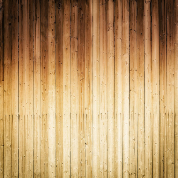 ビネットと木製のフェンス - 写真・画像