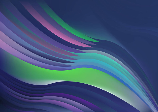 Blauw violet element achtergrond vector illustratie ontwerp Mooie elegante sjabloon grafische kunst afbeelding - Vector, afbeelding
