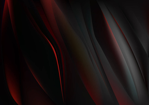 Fekete Maroon Modern Háttér Vektor Illusztráció Design Gyönyörű elegáns Template grafikai kép - Vektor, kép