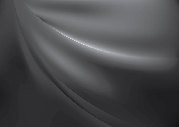 Wit Zwart en wit Zachte achtergrond Vector Illustratie Ontwerp Mooie elegante Template grafische kunst afbeelding - Vector, afbeelding