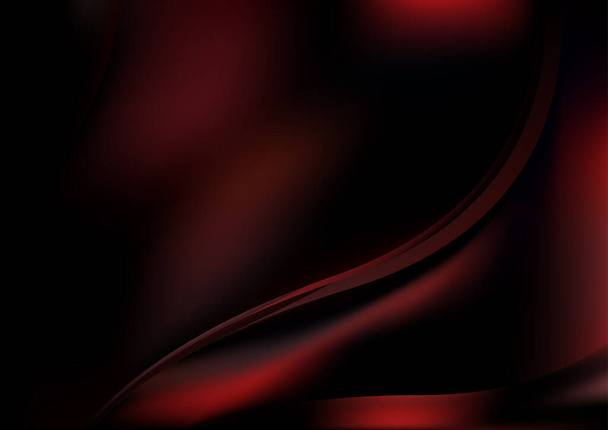 Red Light Elegant Background Vector Illustration Design Beautiful elegant Template graphic art image - Vector, Image