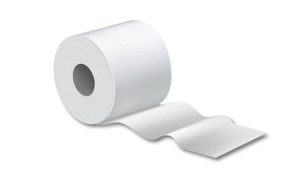 Toilettenpapier Toilettenhygiene Zubehör Vektor - Vektor, Bild