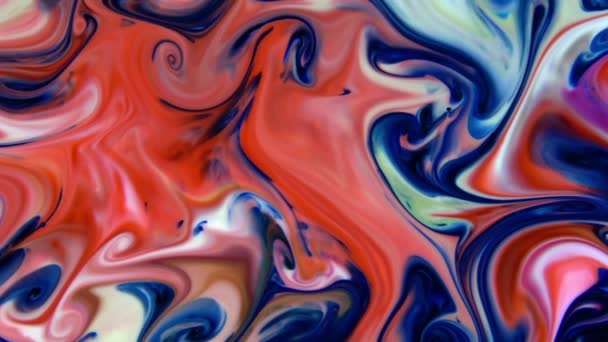 1920x1080 25 Fps. Very Nice Ink Abstract Psychedelic Paint Liquid Motion Background Texture Video. - Footage, Video