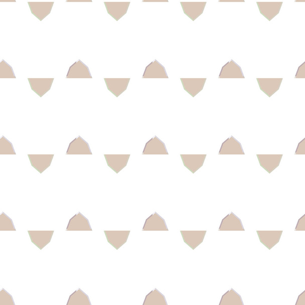seamless pattern with geometric shapes vector illustration - Vector, Image