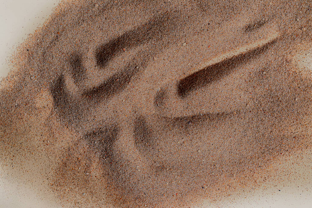 Textura de arena del desierto, fondo. Hay un lugar para el texto
 - Foto, imagen
