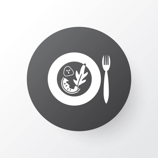 Symbolbild Salat. Premium-Qualität isoliert gesundes Essen Element im trendigen Stil. - Vektor, Bild