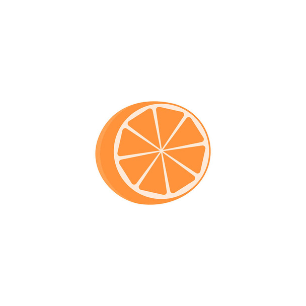 food-fruit-orange-half - Foto, Imagem