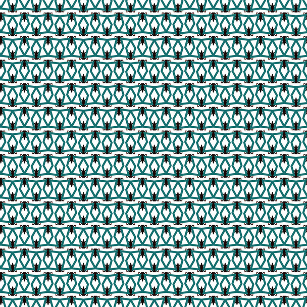 seamless pattern with geometric shapes - Vector, Image