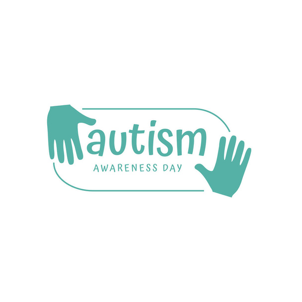 иллюстрация, баннер или плакат Всемирного дня информированности об аутизме. 2 апреля
 - Вектор,изображение
