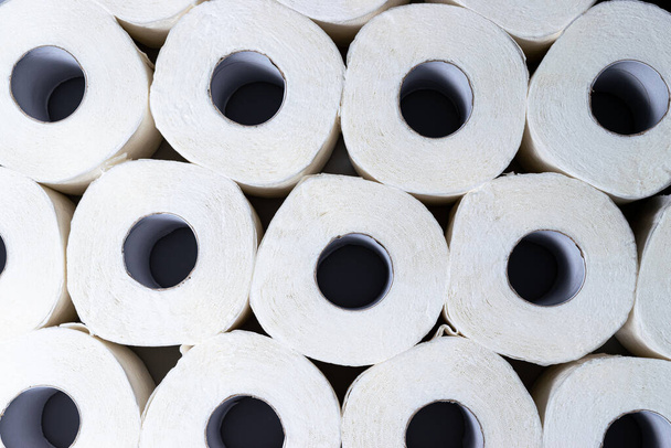 Rolos de papel higiénico
 - Foto, Imagem