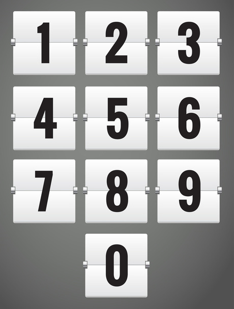 Set of numbers - Vektori, kuva