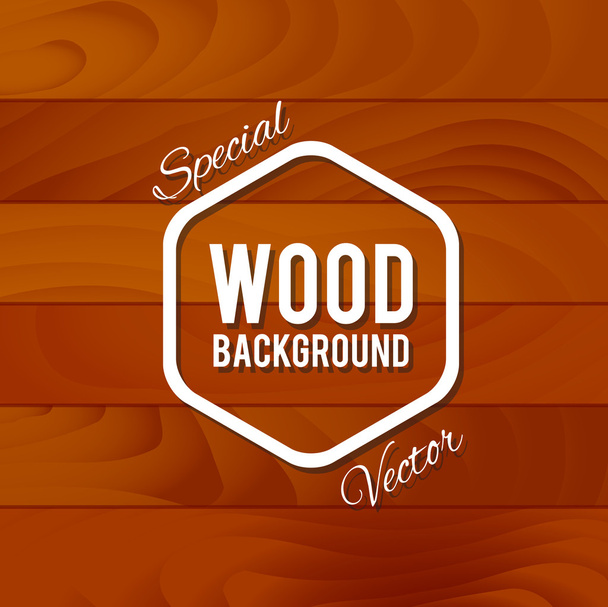 Vintage wood background - Vektör, Görsel