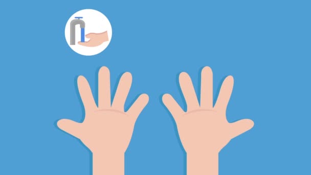 Temiz Eller Kısa Canlandırma - Video, Çekim