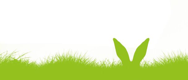 Velikonoční kompozice s králíkem. Slavnostní dekorace. Veselé Velikonoce! - Fotografie, Obrázek