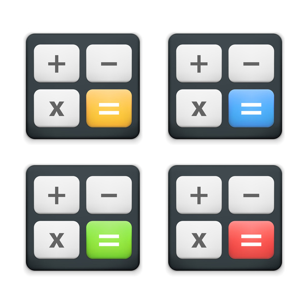 Calculator Icon - Vetor, Imagem