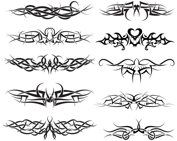 Set di tatuaggi
 - Vettoriali, immagini