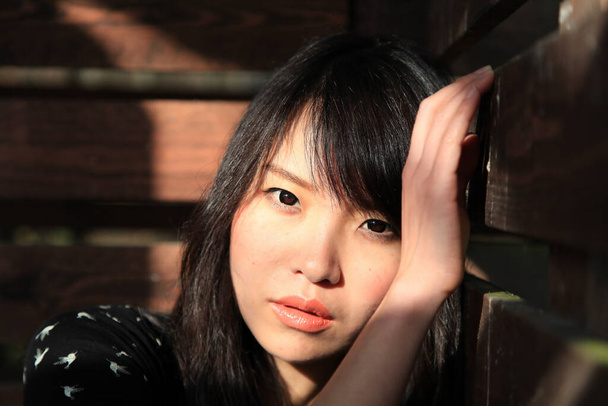 Asyalı güzel bir kadının portresi - Fotoğraf, Görsel