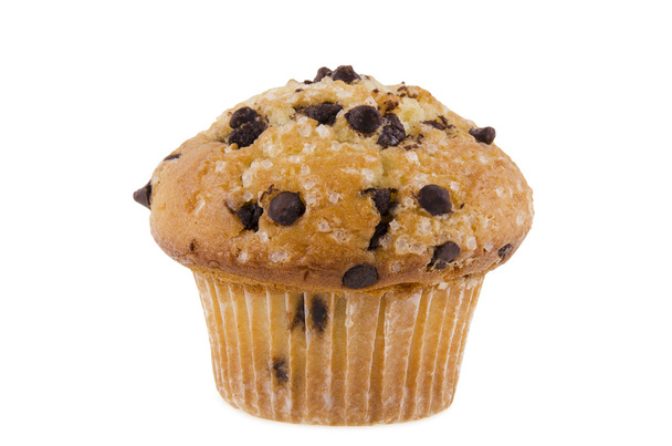 chocolade chips muffin - Foto, afbeelding