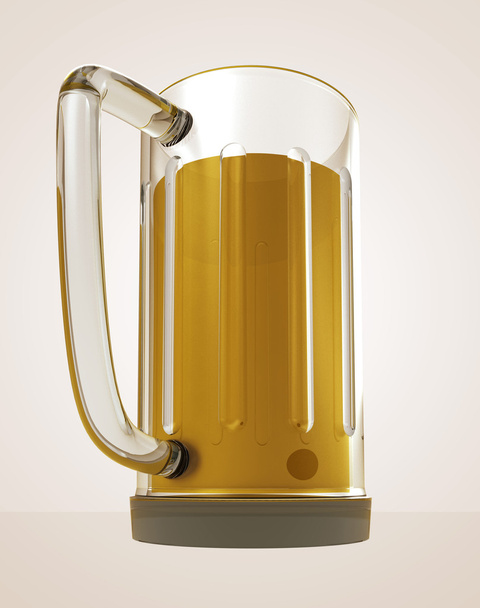 bicchiere pieno di saporito rendering di birra
 - Foto, immagini