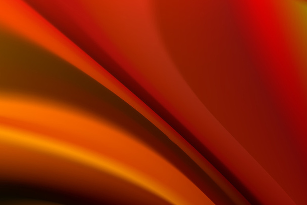 いくつかソフトのひだと赤い絹の背景 - ベクター画像