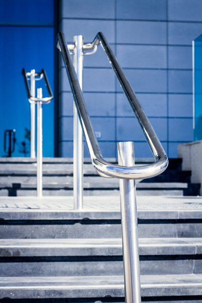 Stainless steel railings - Photo, Image