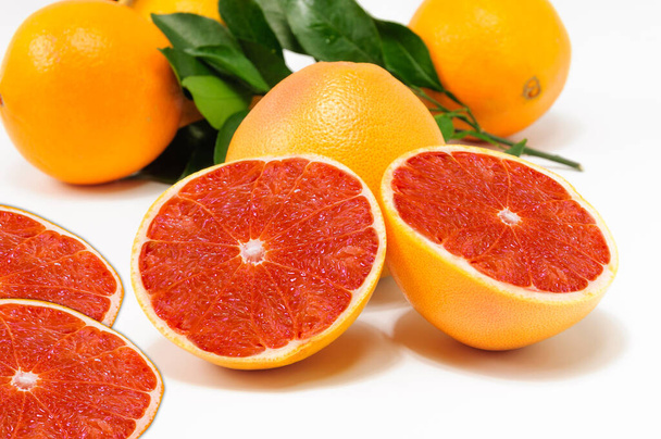 Orange natural citrus background - Foto, Imagen