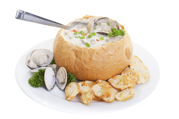 Bread Bowl soup - Photo, Image