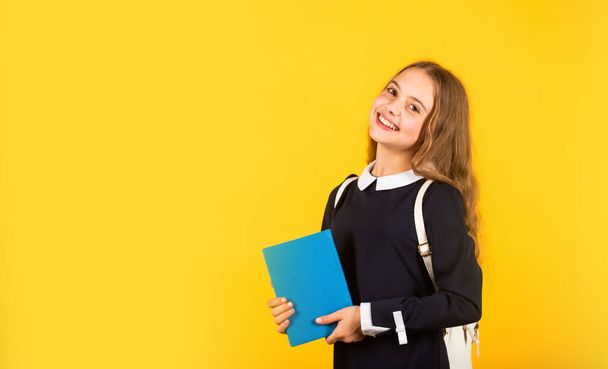 Student ready for lessons. Classes for teens. Talent development. Successful future. International students exchange. School knowledge. Regular school program. School education for advanced level - Foto, immagini