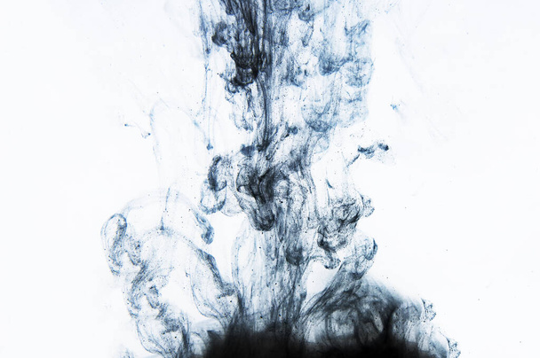 Ink on white background - Foto, afbeelding