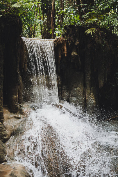 Thailand, ERAWAN WATERFALL in the jungle - Valokuva, kuva