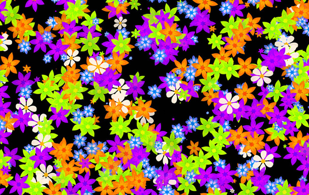  backgrounde colored flower background - Foto, Bild