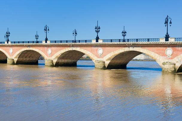 Stone Bridge in Bordeaux - Photo, Image